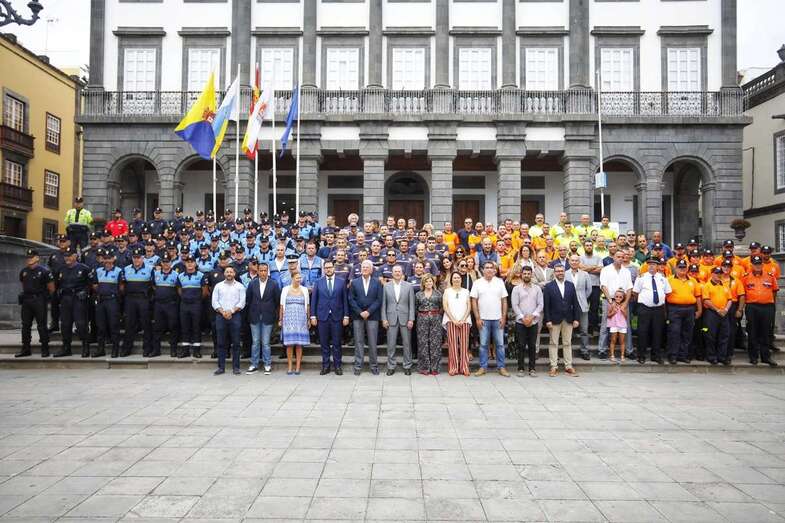 Homenaje en la capital (Foto TA)